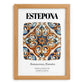 Estepona, Spain – Travel Poster, set in oak frame