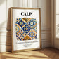 Calp, Spain – Travel Print, styled in a charming Paris street view
