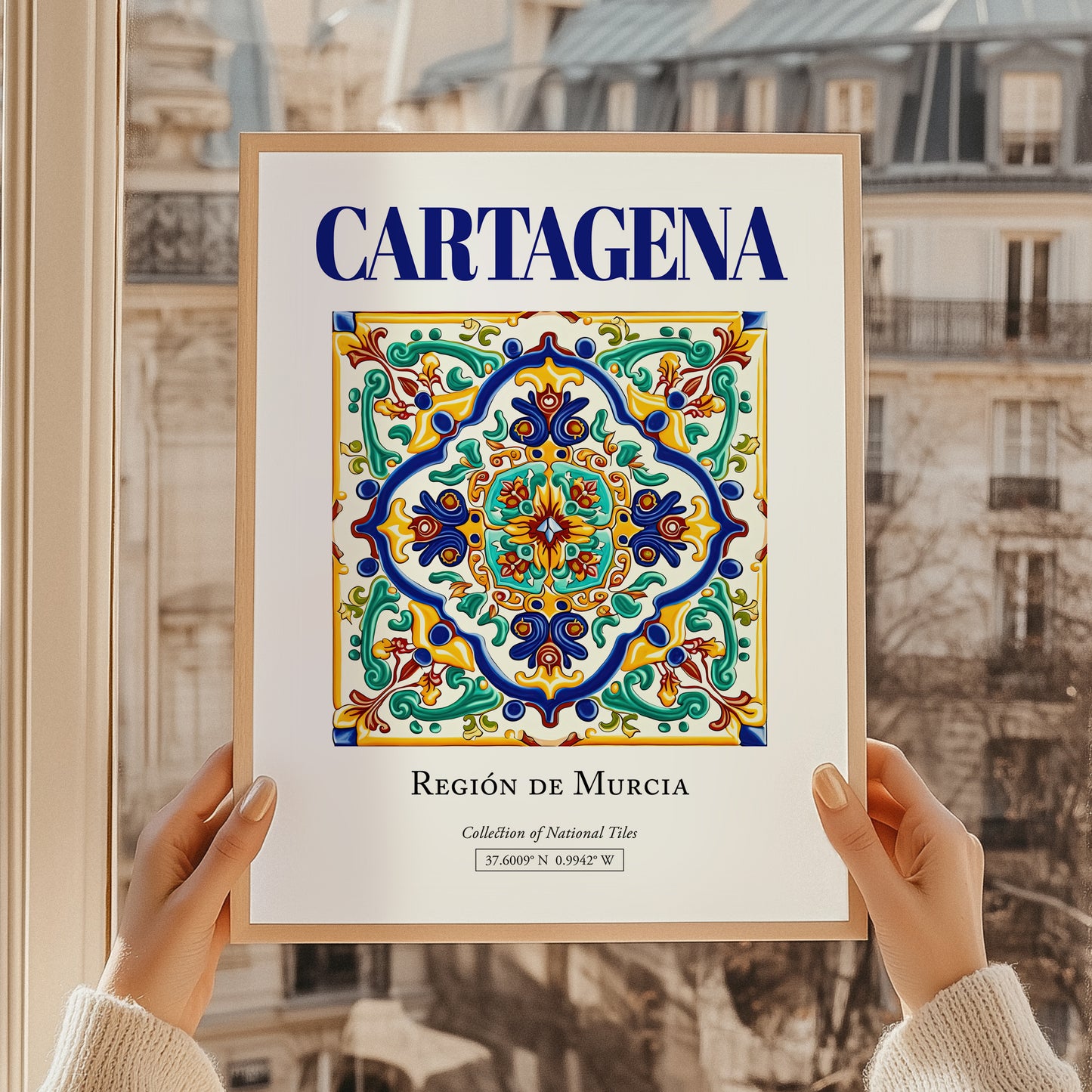 Cartagena, Spain – Minimalist Travel Print