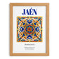 Jaén, Spain – Dream Destination Decor, set in oak frame