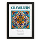 Granollers, Spain – Away From Home Poster, in sleek black frame