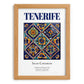 Tenerife, Spain – Travel Print, set in oak frame