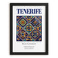 Tenerife, Spain – Travel Print, in sleek black frame