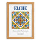 Elche, Spain – Travel Wall Art, set in oak frame