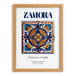 Zamora, Spain – Travel Print, set in oak frame