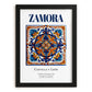 Zamora, Spain – Travel Print, in sleek black frame