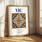 Vic, Spain – Travel Print, styled in a charming Paris street view