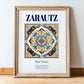 Zarautz, Spain – Dream Destination Decor, in wooden frame leaning on the floor