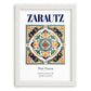 Zarautz, Spain – Dream Destination Decor, placed in minimal white frame