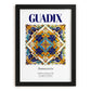 Guadix, Spain – Wanderlust-Inspired Poster, in sleek black frame