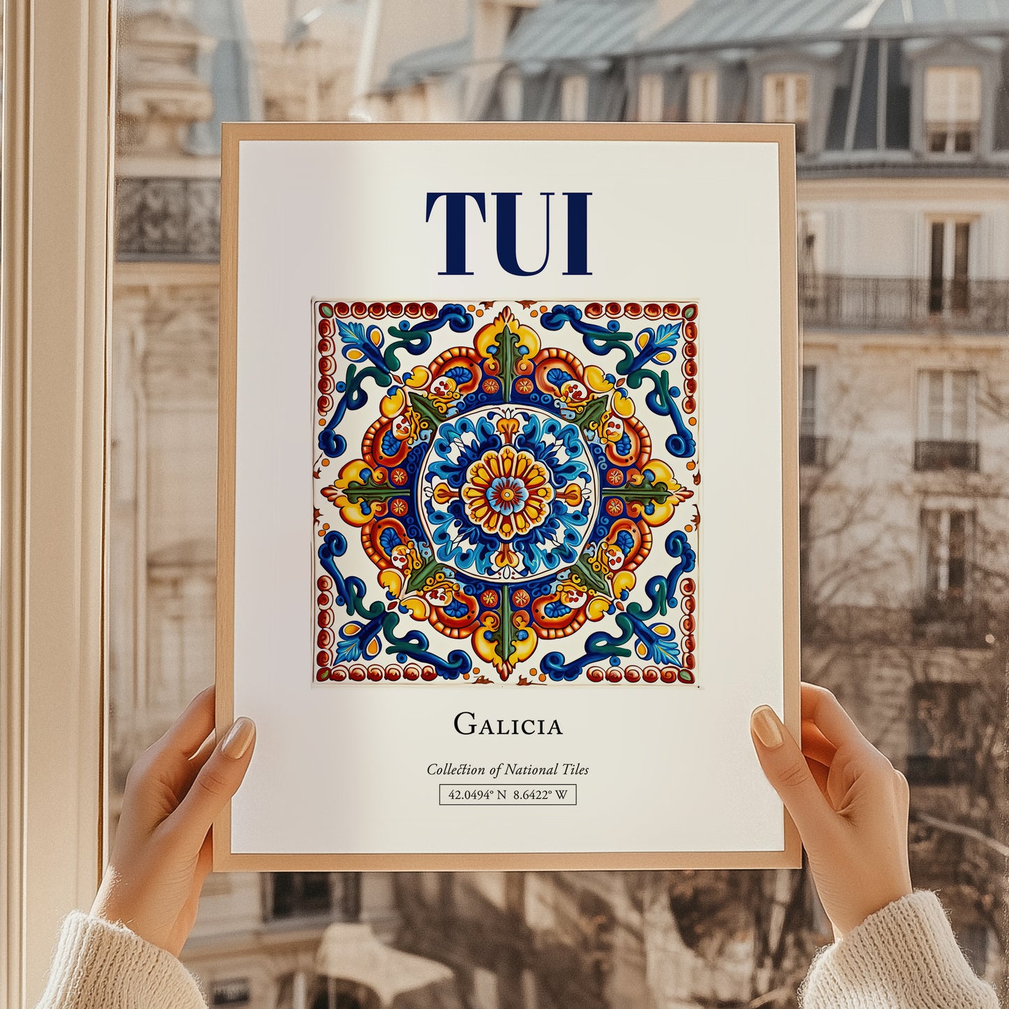 Tui, Spain – Historic Cities Art Print