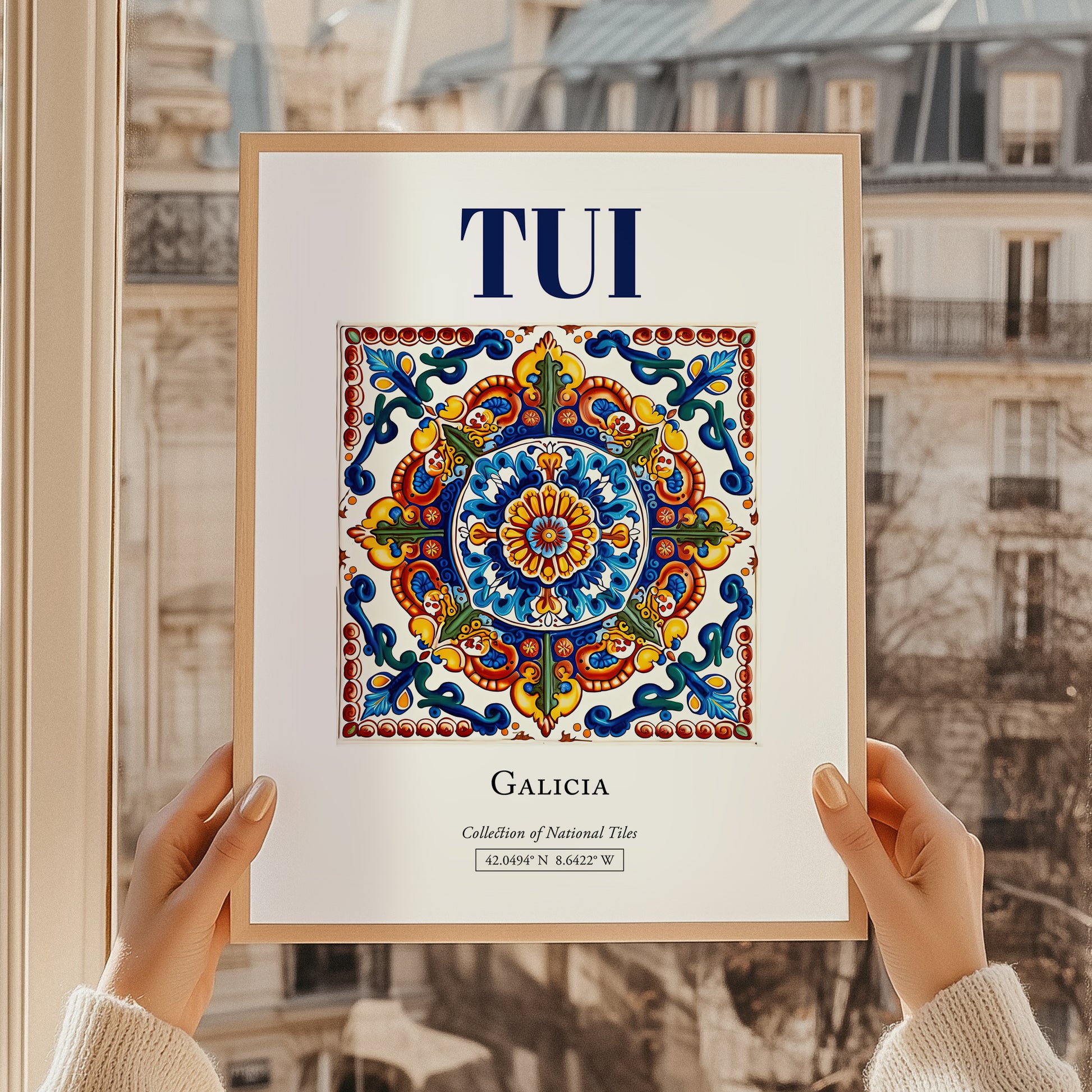 Tui, Spain – Historic Cities Art Print