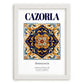 Cazorla, Spain – Travel Print, placed in minimal white frame