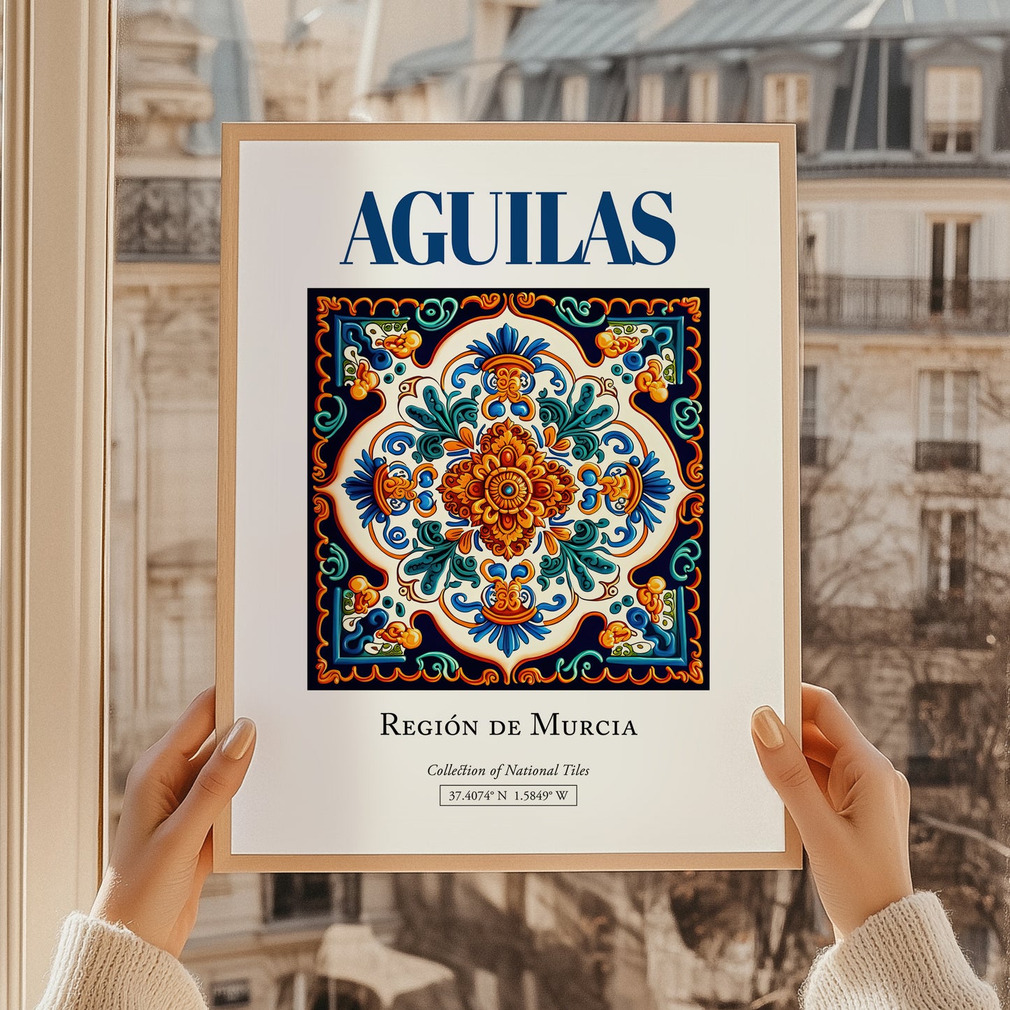 Aguilas, Spain – Retro Travel Poster