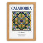 Calahorra, Spain – Travel Poster, set in oak frame