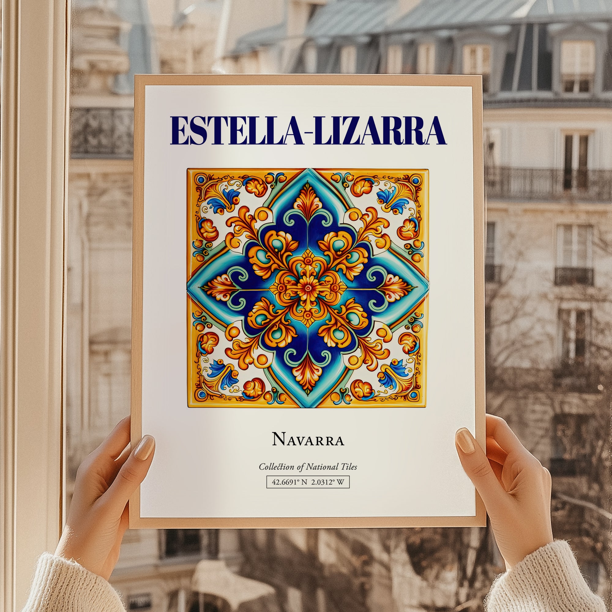 Estella-Lizarra, Spain – Architectural Travel Art