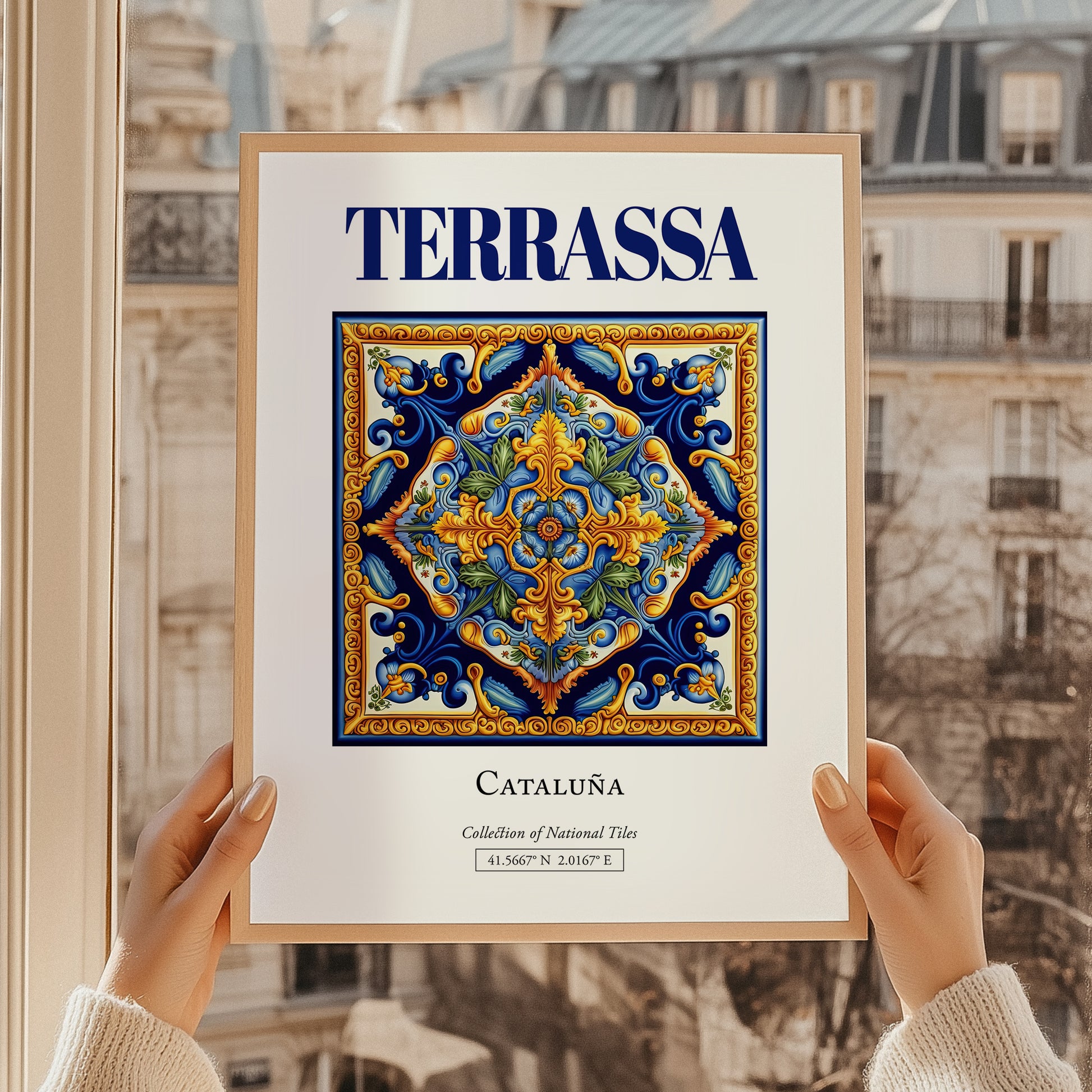 Terrassa, Spain – Wanderlust-Inspired Poster