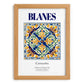 Blanes, Spain – Travel Print, set in oak frame