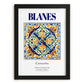Blanes, Spain – Travel Print, in sleek black frame