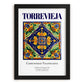 Torrevieja, Spain – Travel Print, in sleek black frame