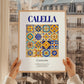 Calella, Spain – Illustrated Travel Poster