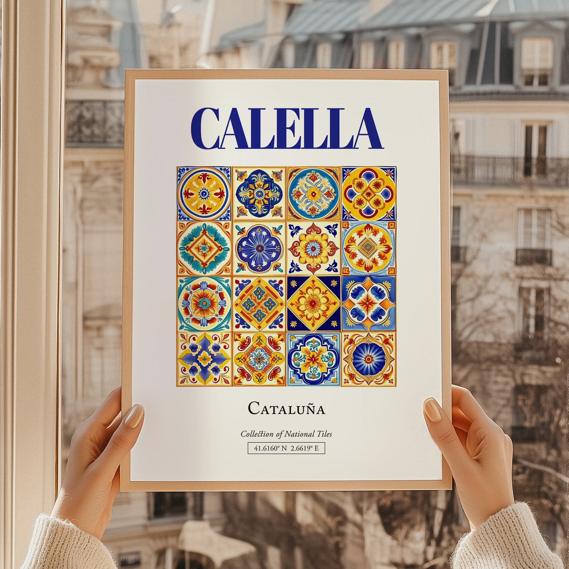 Calella, Spain – Illustrated Travel Poster