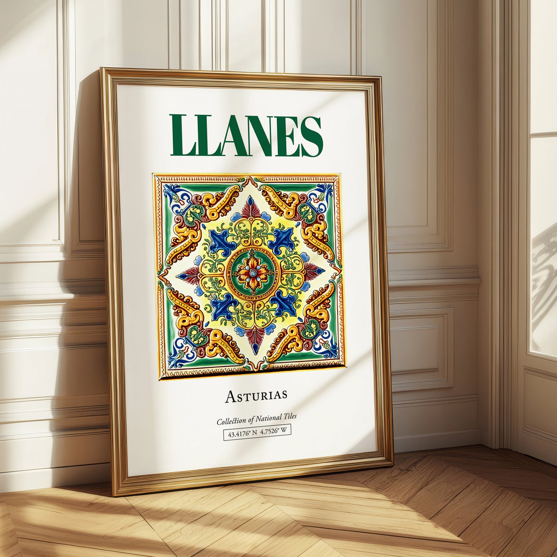 Llanes, Spain – Travel Wall Art, styled in a charming Paris street view