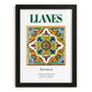 Llanes, Spain – Travel Wall Art, in sleek black frame