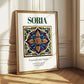 Soria, Spain – Travel Wall Art, styled in a charming Paris street view