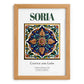 Soria, Spain – Travel Wall Art, set in oak frame