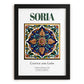 Soria, Spain – Travel Wall Art, in sleek black frame