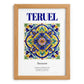 Teruel, Spain – Dream Destination Decor, set in oak frame