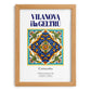Vilanova i la Geltrú, Spain – Travel Print, set in oak frame