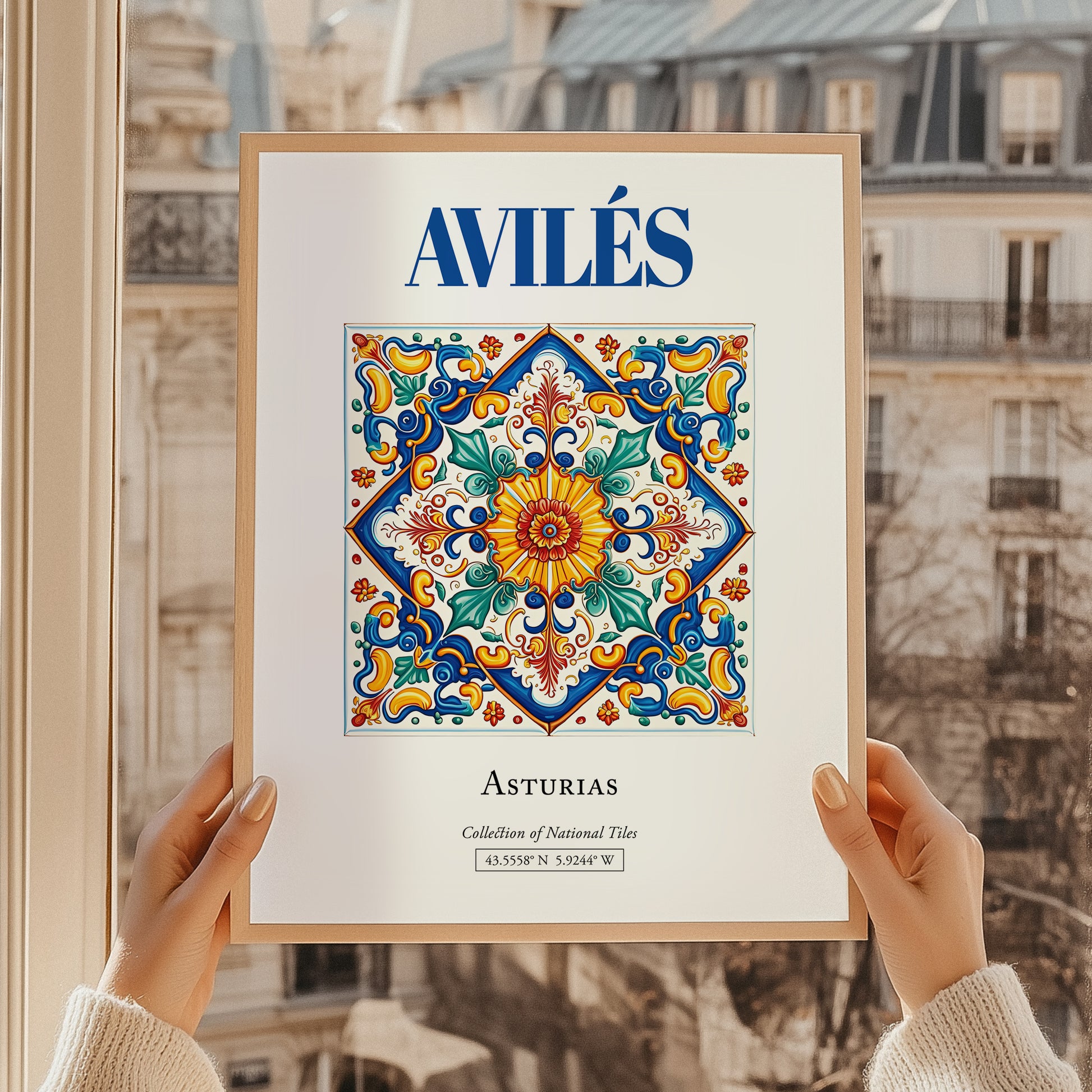 Avilés, Spain – Travel Print