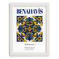 Benahavís, Spain – National Pride Wall Decor, placed in minimal white frame