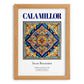 Cala Millor, Spain – Travel Wall Decor, set in oak frame