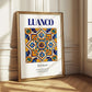 Luanco, Spain – Travel Poster, styled in a charming Paris street view
