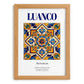 Luanco, Spain – Travel Poster, set in oak frame