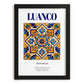 Luanco, Spain – Travel Poster, in sleek black frame