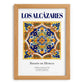 Los Alcázares, Spain – Travel Poster, set in oak frame