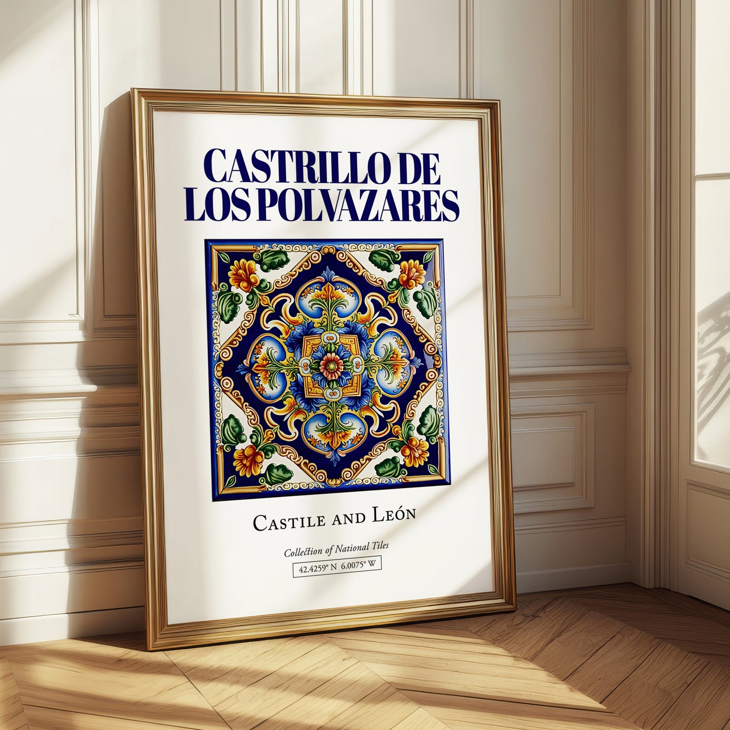 Castrillo de los Polvazares, Spain – Cityscape Wall Art, styled in a charming Paris street view