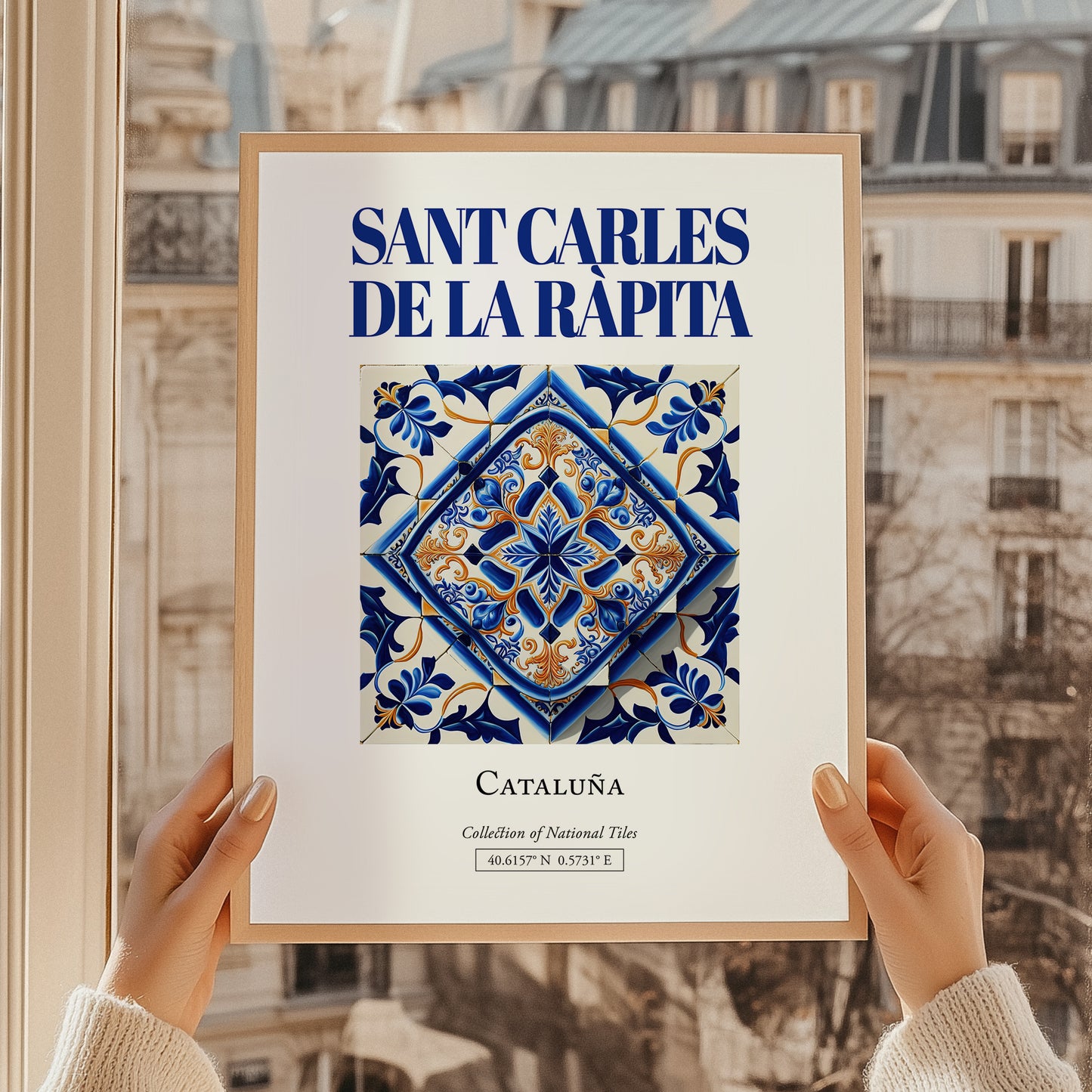 Sant Carles de la Ràpita, Spain – Wanderlust Wall Decor
