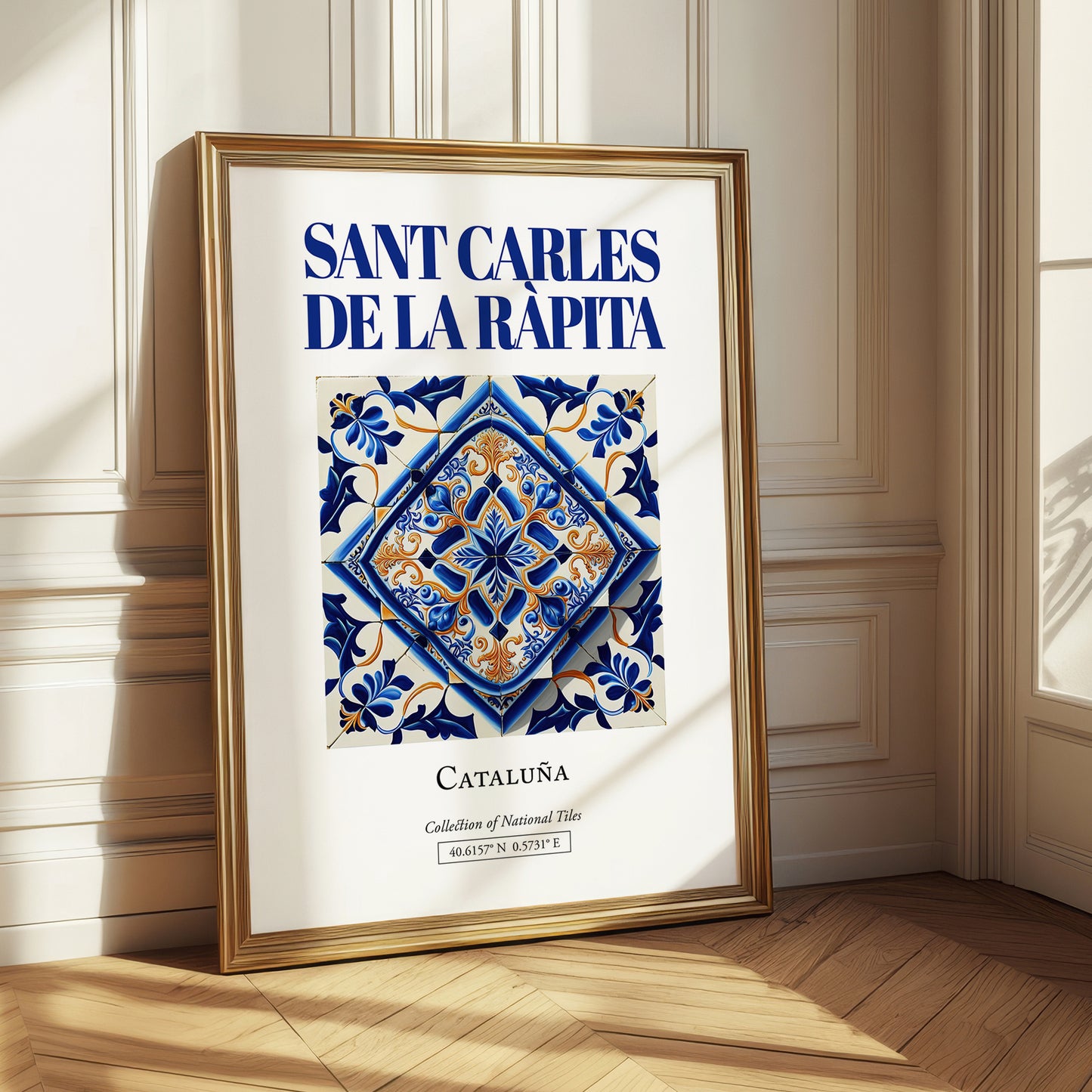 Sant Carles de la Ràpita, Spain – Wanderlust Wall Decor, styled in a charming Paris street view