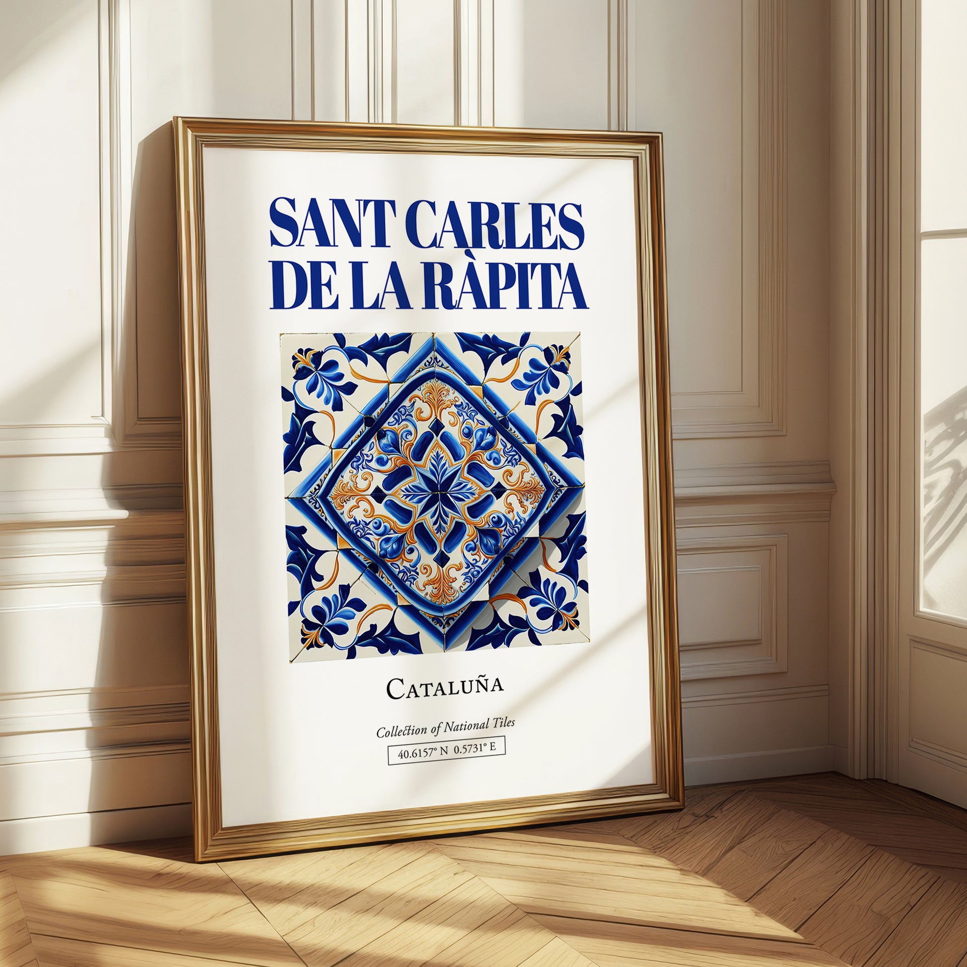 Sant Carles de la Ràpita, Spain – Wanderlust Wall Decor, styled in a charming Paris street view