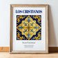 Los Cristianos, Spain – Travel Print, in wooden frame leaning on the floor