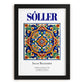 Sóller, Spain – Travel Print, in sleek black frame