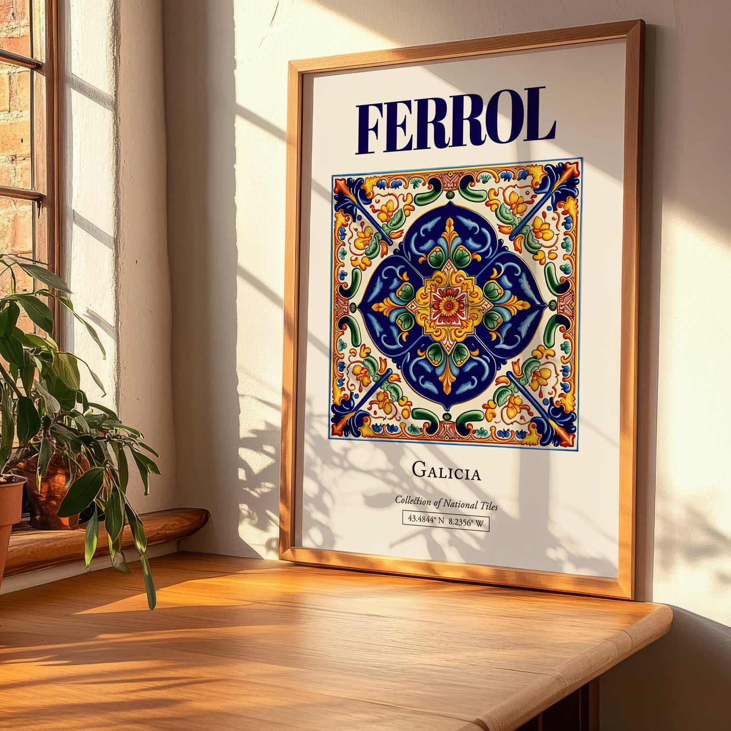 Ferrol, Spain – Wanderlust Wall Decor, clean layout with no caption