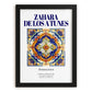 Zahara de los Atunes, Spain – Cultural Heritage Wall Art, in sleek black frame