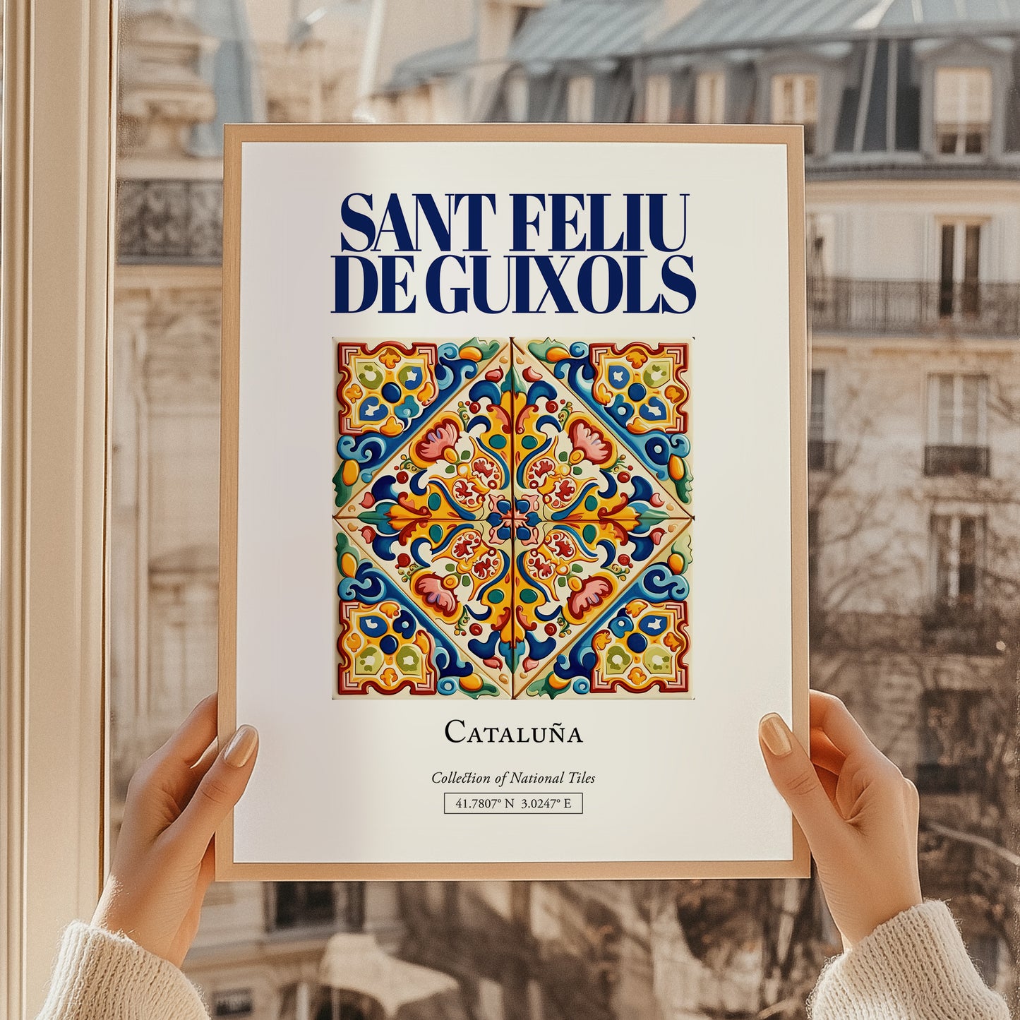 Sant Feliu de Guixols, Spain – Historic Cities Art Print