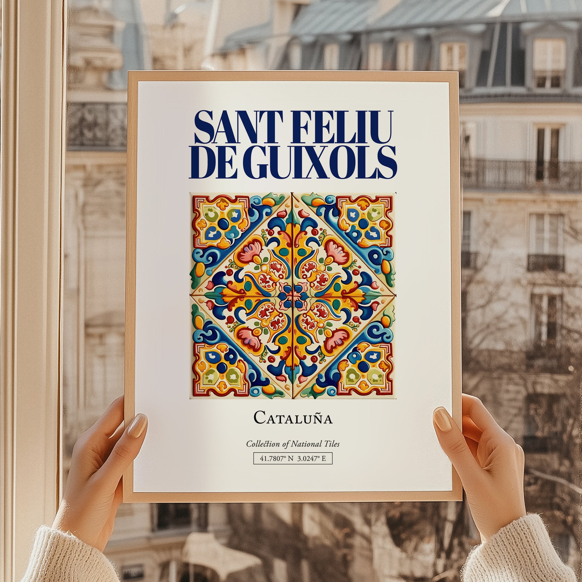 Sant Feliu de Guixols, Spain – Historic Cities Art Print